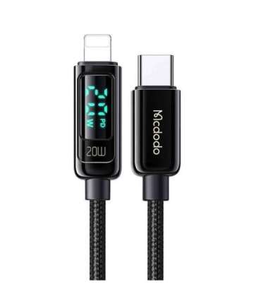 Mcdodo CA-8810 USB-C to Lightning cable, 36W, 1.2m (black)
