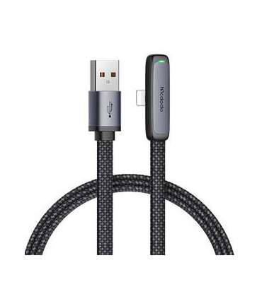Mcdodo CA-2791 USB to lightning angle cable, 1.8m (black)