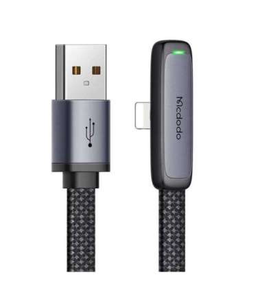 Mcdodo CA-2791 USB to lightning angle cable, 1.8m (black)