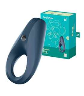 Vibrating ring Satisfyer Rocket Ring (dark blue)