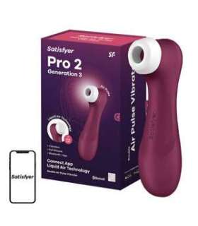Clitoral Massager with App Satisfyer Pro 2 Generation 3 (red)