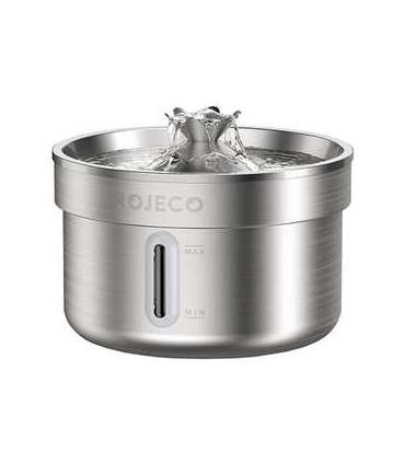 Stainless steel fountain / drinker for dog and cat 2l Rojeco