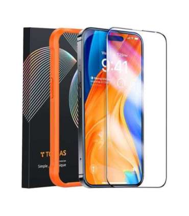 Tempered glass for iPhone 15 Torras InstaII Master