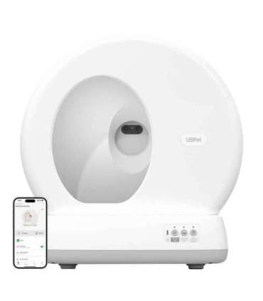 Intelligent self-cleaning cat litterbox with camera UBPet C10 Pro