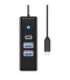 Orico Hub USB-C to 2x USB 3.0 + USB-C, 5 Gbps, 0.15m (Black)