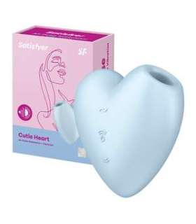 Clitoral massager Satisfyer Cutie Heart (blue)