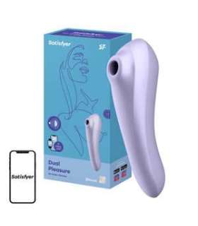Vibrator Satisfyer  Dual Pleasure with App (Mauve)
