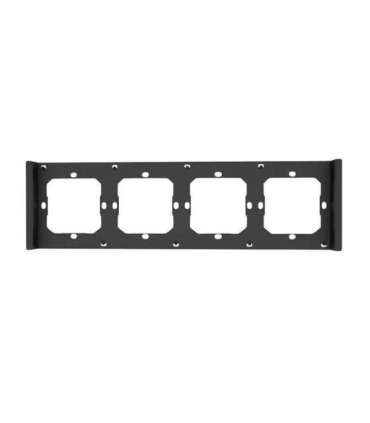 Frame for switch M5 80 quadruple 4-fold SONOFF M5-4C-80-F (graphite/black)