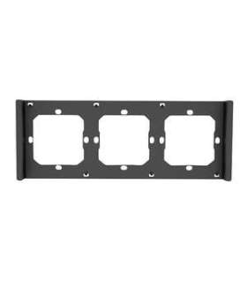 Frame for switch M5 80 triple 3-fold SONOFF M5-3C-80-F (graphite/black)