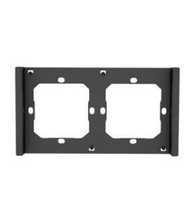 Frame for switch M5 80 double 2-fold SONOFF M5-2C-80-F (graphite/black)