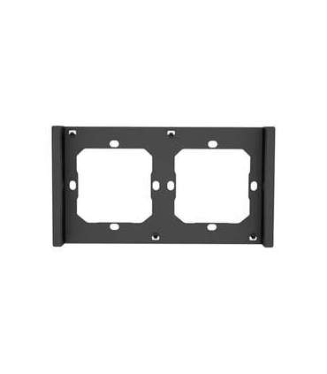 Frame for switch M5 80 double 2-fold SONOFF M5-2C-80-F (graphite/black)
