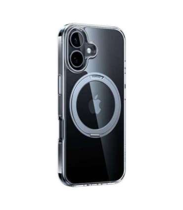 Torras Ostand Pro Case for iPhone 16 Plus (Transparent)