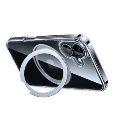 Torras Ostand Pro Case for iPhone 16 Plus (Transparent)