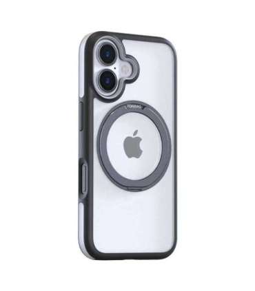 Torras Ostand R Fusion Case for iPhone 16 (Black)