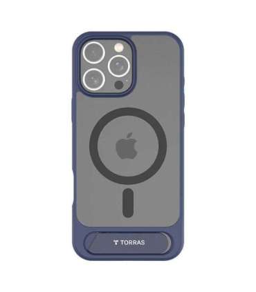 Torras Pstand Series Case for iPhone 16 Pro (Blue)