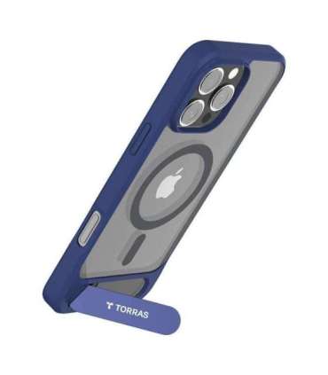 Torras Pstand Series Case for iPhone 16 Pro (Blue)