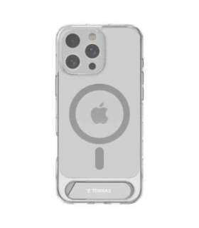 Torras Pstand Series Case for iPhone 16 ProMax (Transparent)