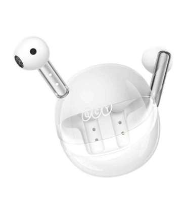 TWS QCY AilyBuds Clear T32 Headphones (white)