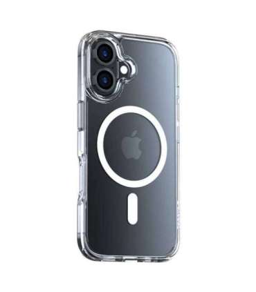 Torras Diamond-Mag Series Case for iPhone 16 Plus (Transparent)