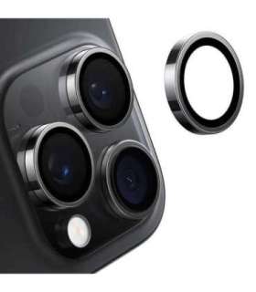 Lensguard Camera Glass for iPhone 16 Pro (Black)