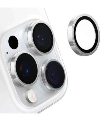 Torras Lensguard Camera Glass for iPhone 16 Pro (Gray)