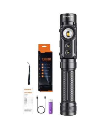 Latarka Superfire J05, 380+450lm