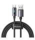 Mcdodo CA-5180 USB-A to USB-C cable, 1.2m (black)