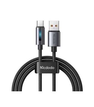 Mcdodo CA-5180 USB-A to USB-C cable, 1.2m (black)