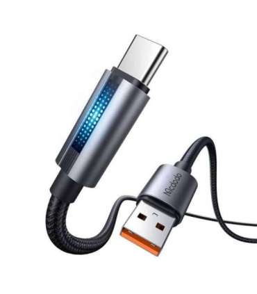 Mcdodo CA-5180 USB-A to USB-C cable, 1.2m (black)