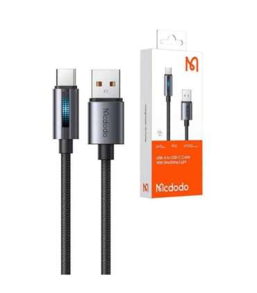 Mcdodo CA-5180 USB-A to USB-C cable, 1.2m (black)