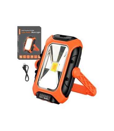 Workshop lamp with solar panel Superfire GM05