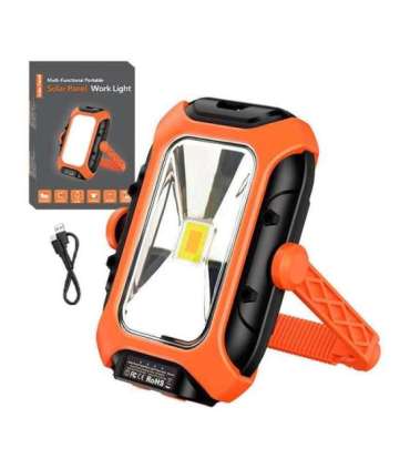 Workshop lamp with solar panel Superfire GM05