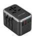 Vention FJFB0 GaN 2xUSB-C 2xUSB-A Universal Travel Adapter 65W (black)