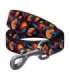 Nylon dog leash, pattern ''Oranges'' length 122 cm Waudog