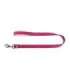 WAUDOG natural leather dog leash 20 mm wide, 122 cm long pink