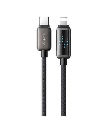 Mcdodo CA-2630 USB-C to Lightning cable, 36W, LED display, 1.2m