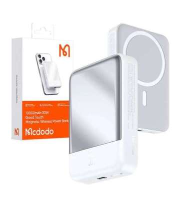 Mcdodo MC-5930 Magnetic Power Bank 10000mAh, 30W (white)