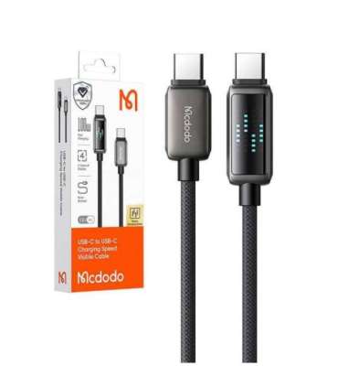 Mcdodo CA-4250 USB-C to USB-C cable, 100W, LED display, 1.2m