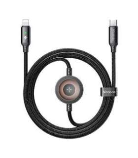 Mcdodo CA-5680 2-in-1 USB-C to Lightning cable + Apple Watch charger, 36W, 1.5m