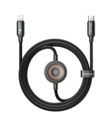 Mcdodo CA-5680 2-in-1 USB-C to Lightning cable + Apple Watch charger, 36W, 1.5m