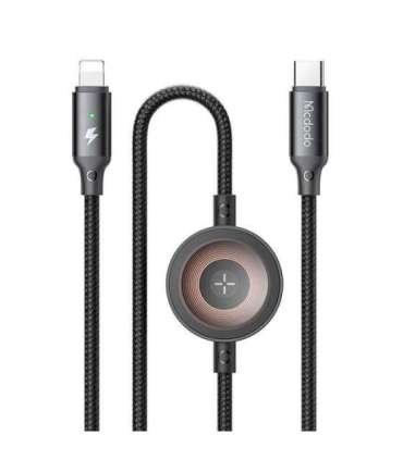 Mcdodo CA-5680 2-in-1 USB-C to Lightning cable + Apple Watch charger, 36W, 1.5m