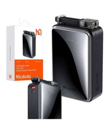 Power Bank Mcdodo MC-0561 Digital Dis 25000mAh,100W (black)