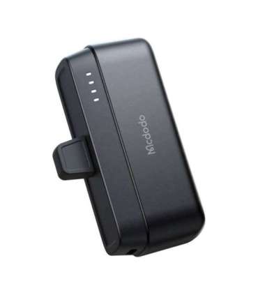 Mcdodo Power Bank MC-6281 20W, 5000mAh with Lightning connector (black)