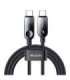 Mcdodo CA-4780 USB-C to USB-C 60W data cable 1.2m (black)