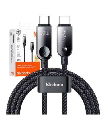 Mcdodo CA-4780 USB-C to USB-C 60W data cable 1.2m (black)