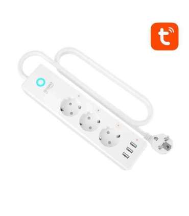 Gosund P1 PLUS smart WiFi power strip (4x AC schuko, 3x USB-A) Tuya