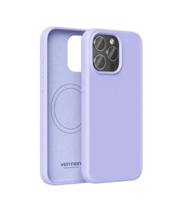 Vention KUFV0-40 Silicone Case for iPhone 15 Pro Max (purple)