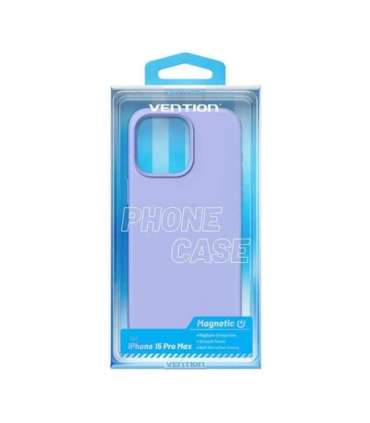 Vention KUFV0-40 Silicone Case for iPhone 15 Pro Max (purple)