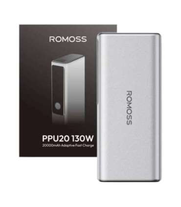 Romoss PPU20 20000mAh 130W Powerbank (silver)