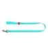 WAUDOG waterproof luminescent dog leash 25mm wide, 183 cm long turquoise